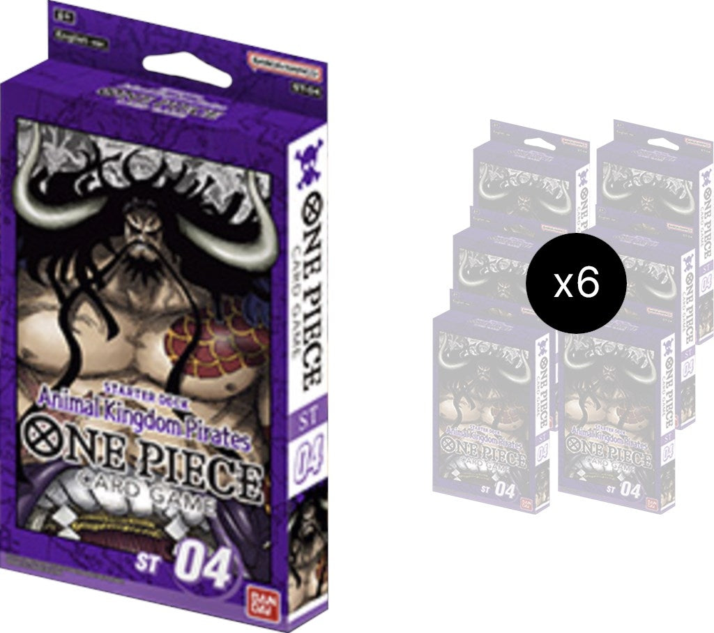 Starter Deck 4: Animal Kingdom Pirates Display (ST-04) - One Piece Card Game Sealed