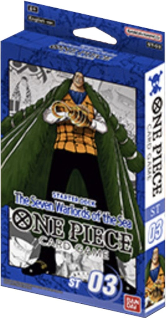 Starter Deck 3: The Seven Warlords of The Sea (ST-03) - One Piece Card Game Sealed