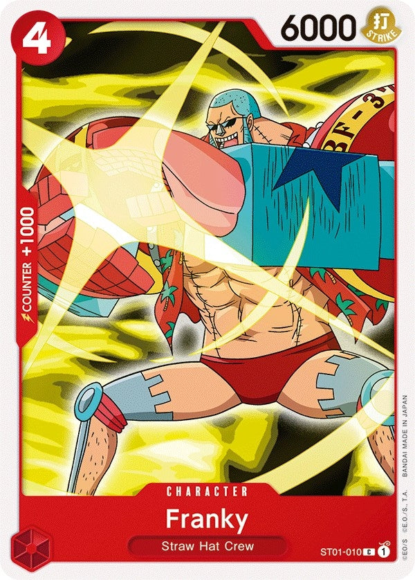 Franky (1010) (ST-01) - One Piece Card Game Single