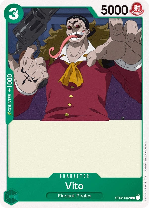 Vito (2002) (ST-02) - One Piece Card Game Single