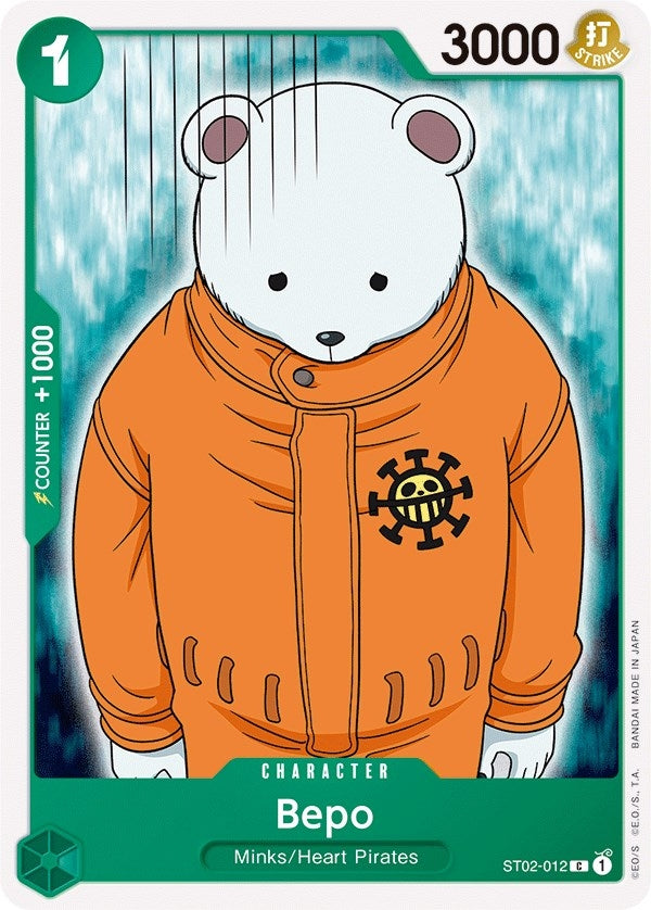 Bepo (2012) (ST-02) - One Piece Card Game Single