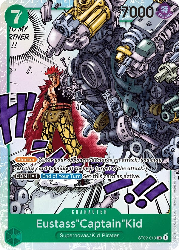 Eustass’Captain’Kid (013) (2013) (ST-02) - One Piece Card Game Single