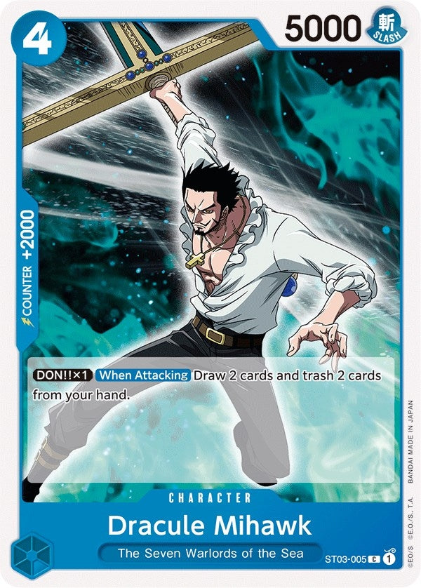 Dracule Mihawk (3005) (ST-03) - One Piece Card Game Single