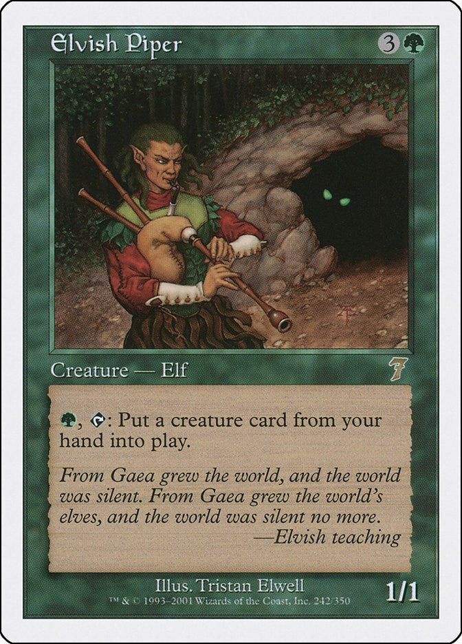 Elvish Piper (242) [7ED] - MTG Single