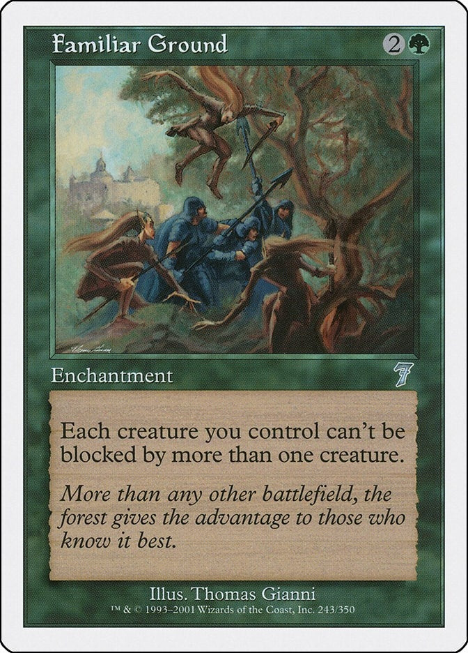 Familiar Ground (243) [7ED] - MTG Single