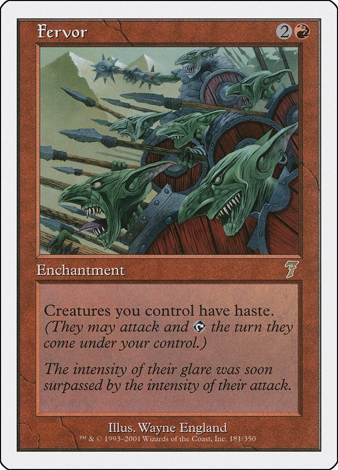 Fervor (181) [7ED] - MTG Single