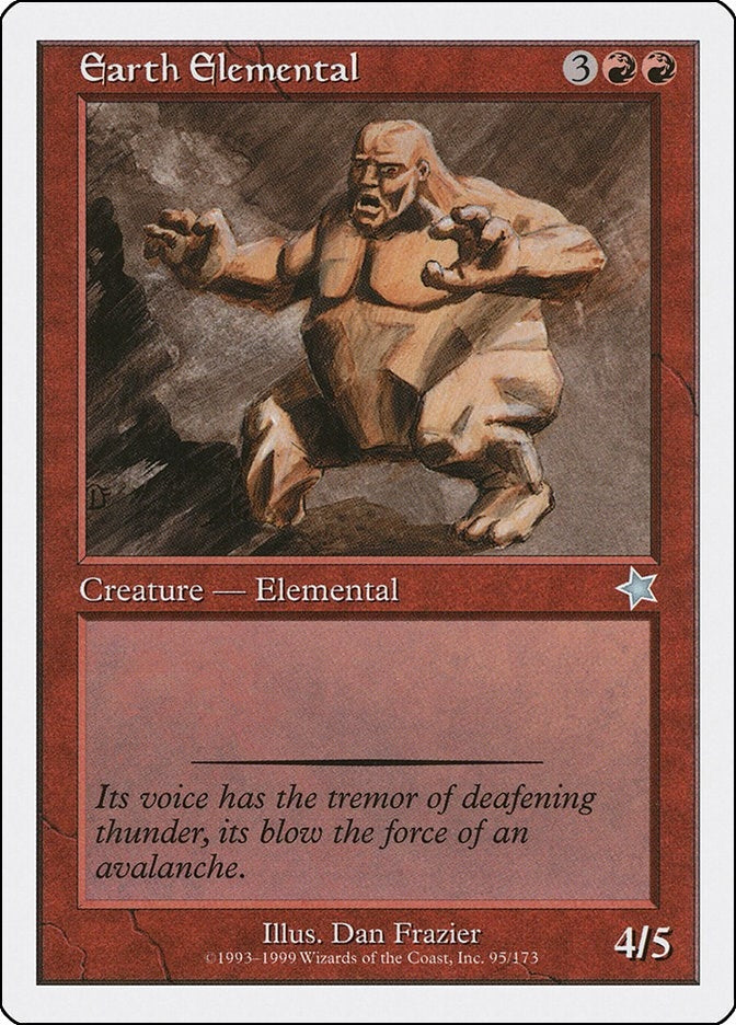Earth Elemental (95) [S99] - MTG Single