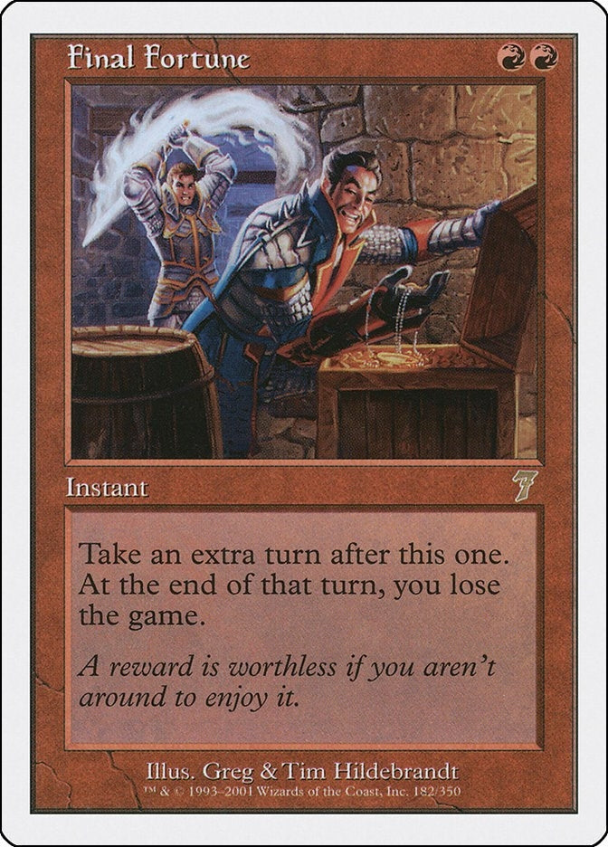 Final Fortune (182) [7ED] - MTG Single