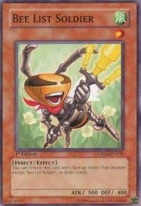Bee List Soldier (36) (CRMS) - YuGiOh Single