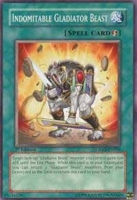 Indomitable Gladiator Beast (56) (CRMS) - YuGiOh Single