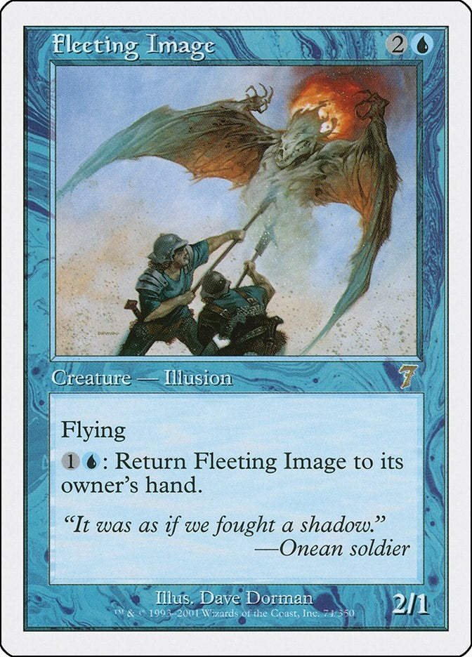 Fleeting Image (74) [7ED] - MTG Single