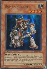 Bone Crusher (83) (CRMS) - YuGiOh Single