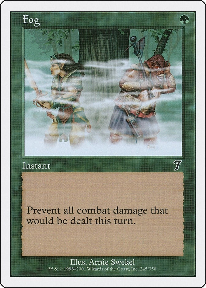 Fog (245) [7ED] - MTG Single