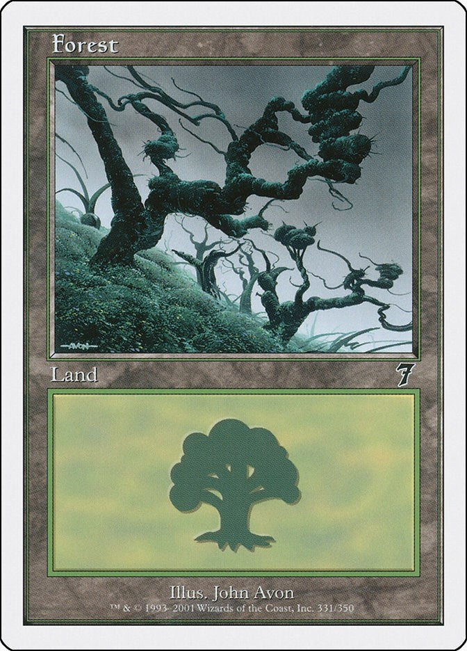 Forest (331) (331) [7ED] - MTG Single