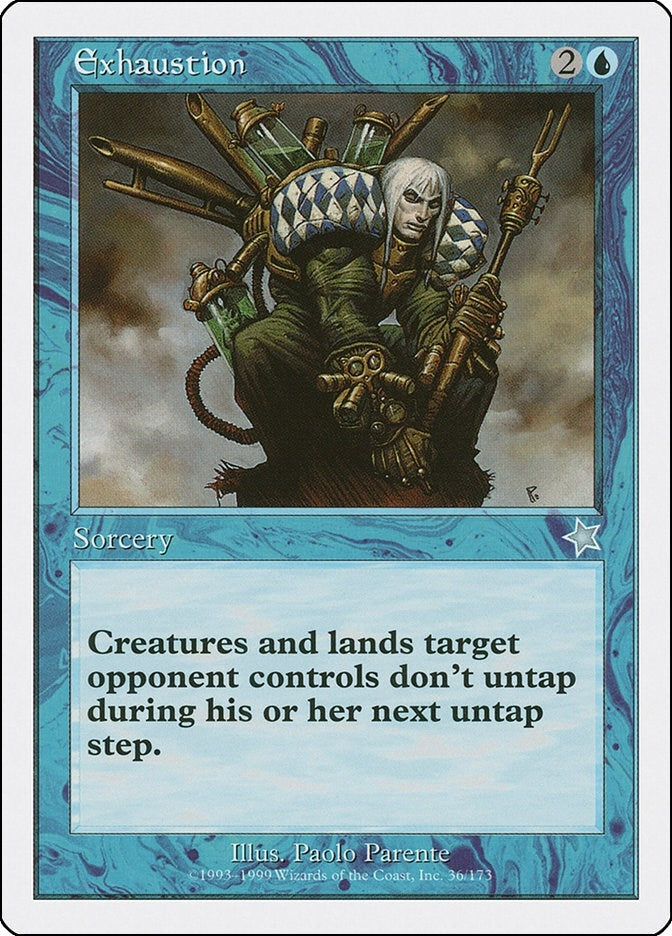 Exhaustion (36) [S99] - MTG Single