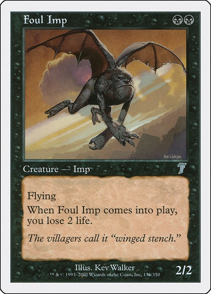 Foul Imp (136) [7ED] - MTG Single
