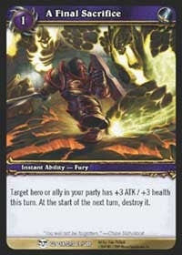 A Final Sacrifice - WoW Single