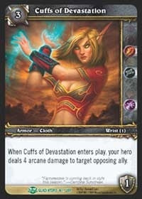 Cuffs of Devastation - WoW Single