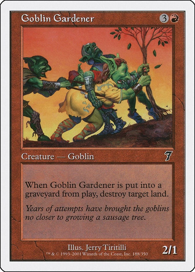 Goblin Gardener (188) [7ED] - MTG Single