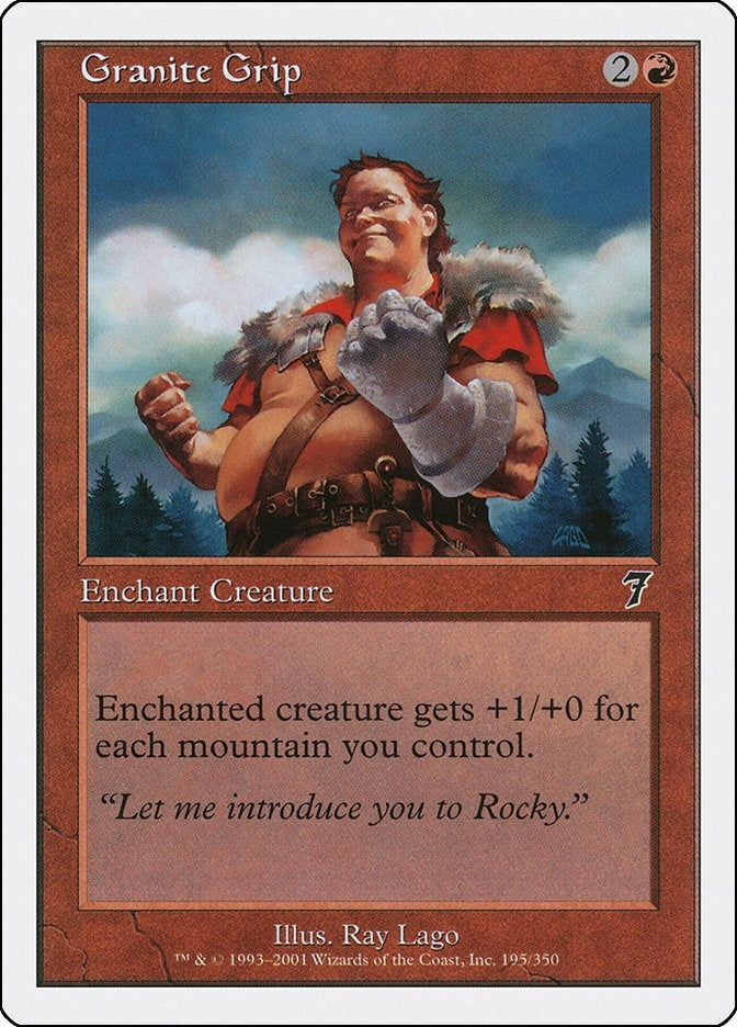 Granite Grip (195) [7ED] - MTG Single