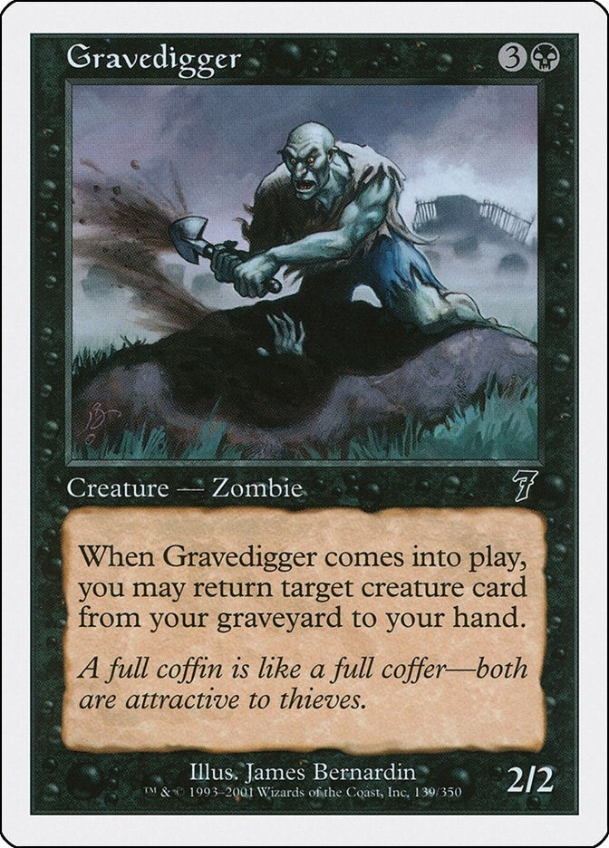 Gravedigger (139) [7ED] - MTG Single