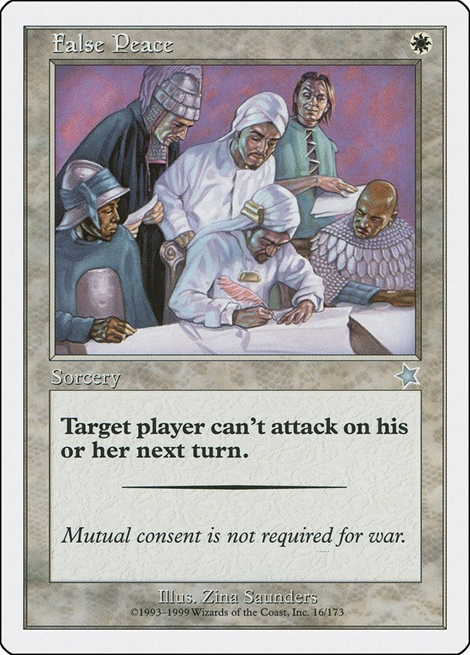 False Peace (16) [S99] - MTG Single