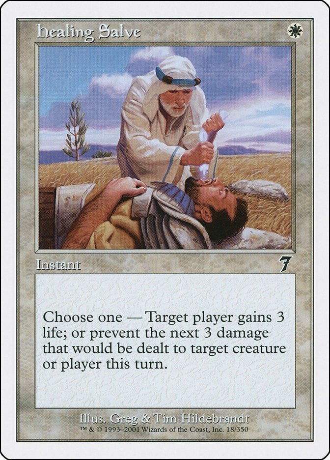 Healing Salve (18) [7ED] - MTG Single