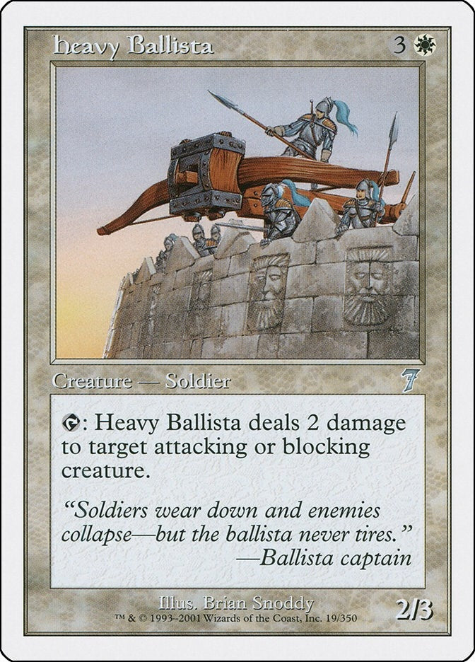 Heavy Ballista (19) [7ED] - MTG Single