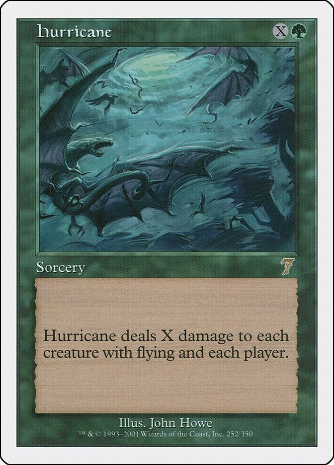 Hurricane (252) [7ED] - MTG Single