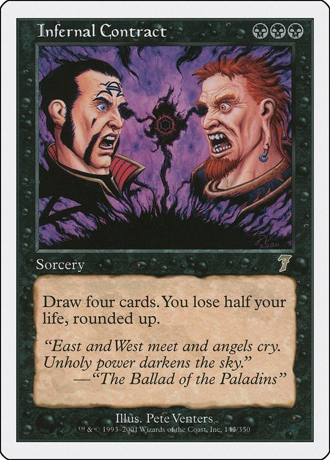 Infernal Contract (143) [7ED] - MTG Single