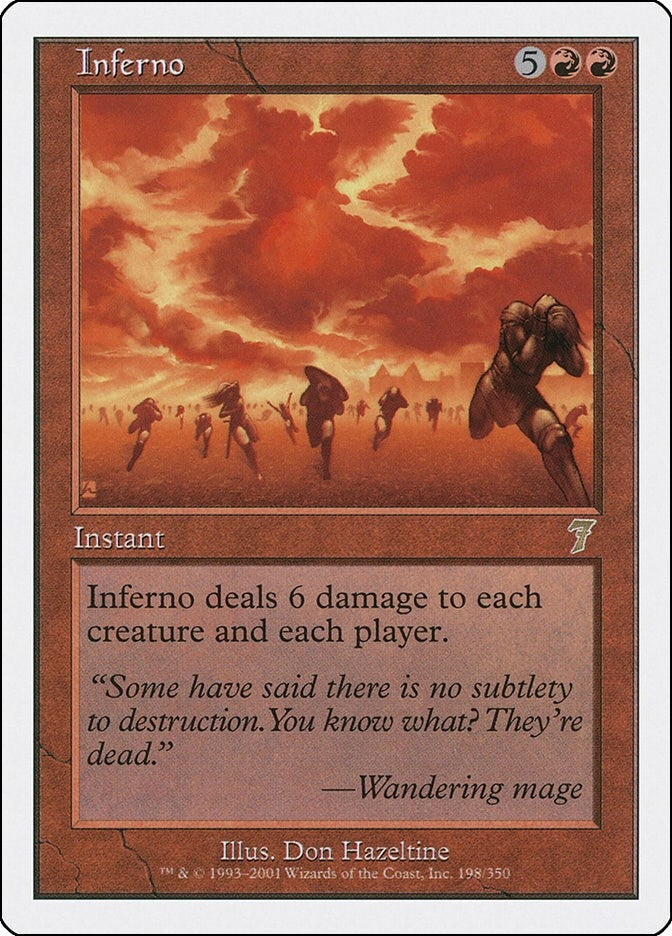 Inferno (198) [7ED] - MTG Single