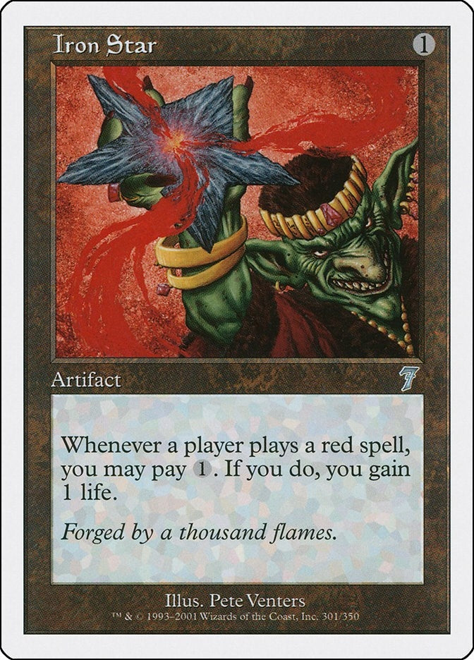 Iron Star (301) [7ED] - MTG Single