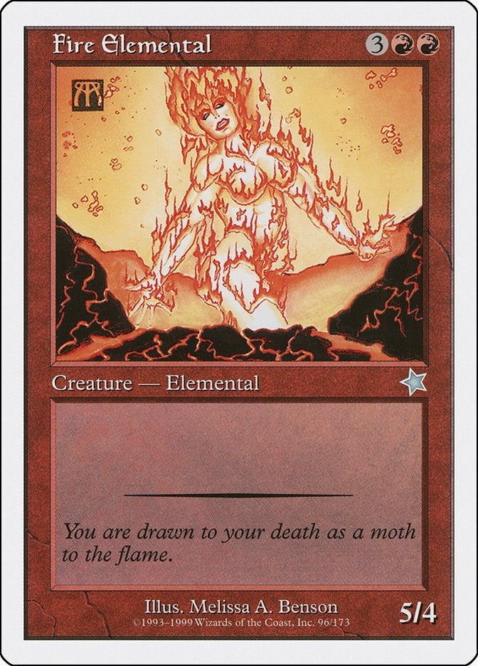 Fire Elemental (96) [S99] - MTG Single