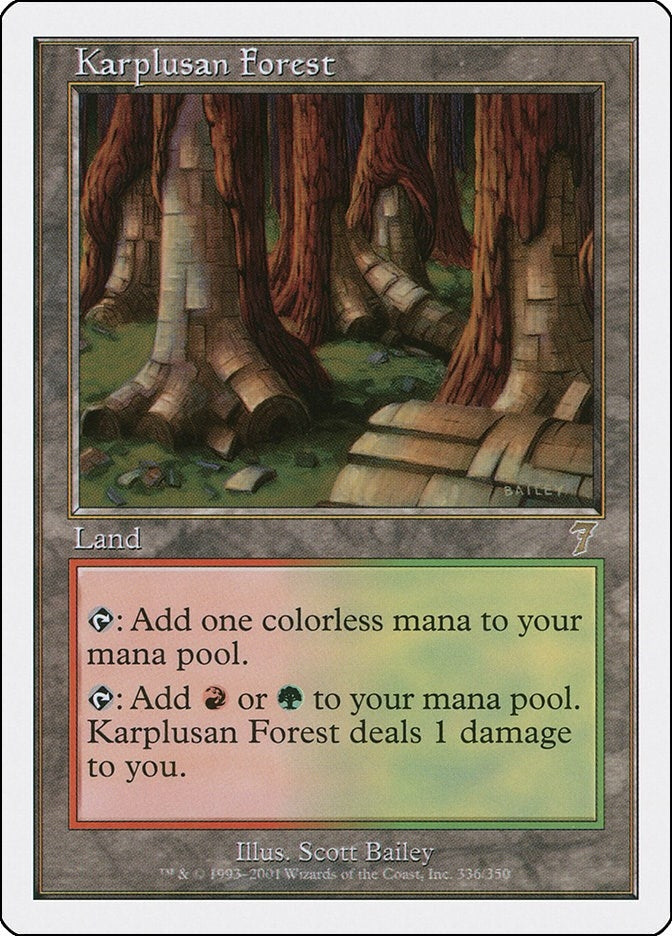 Karplusan Forest (336) [7ED] - MTG Single