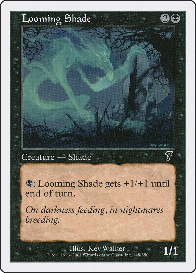 Looming Shade (145) [7ED] - MTG Single
