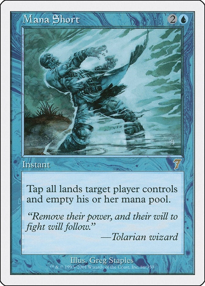 Mana Short (86) [7ED] - MTG Single