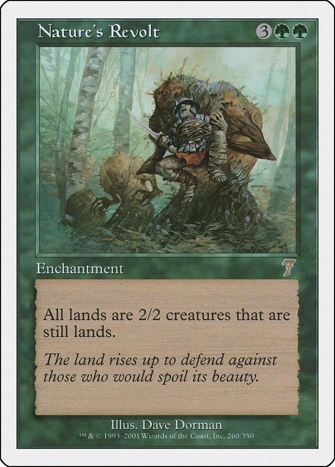 Nature’s Revolt (260) [7ED] - MTG Single