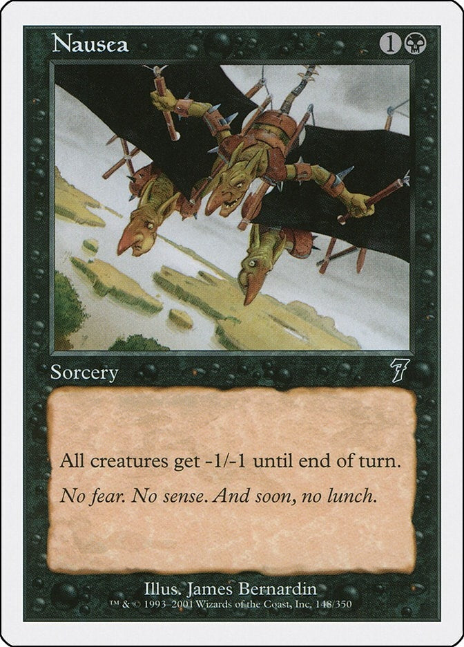 Nausea (148) [7ED] - MTG Single