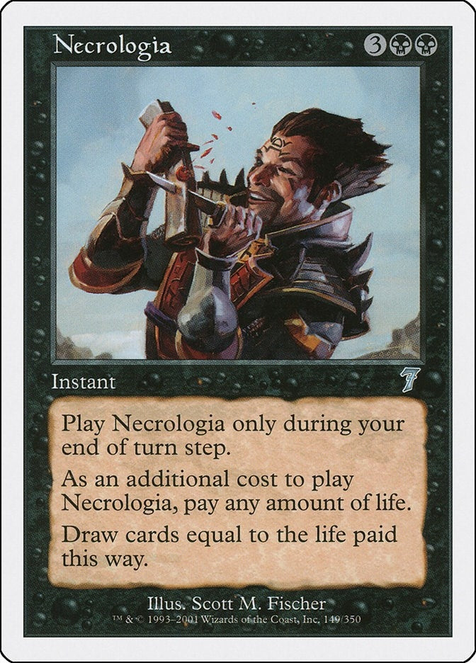 Necrologia (149) [7ED] - MTG Single