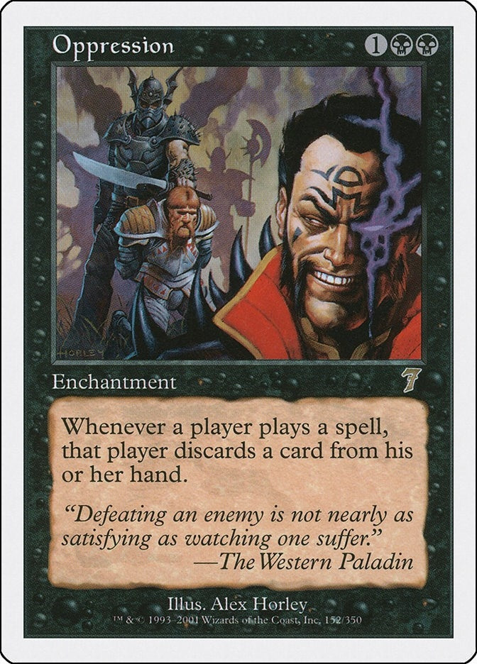 Oppression (152) [7ED] - MTG Single