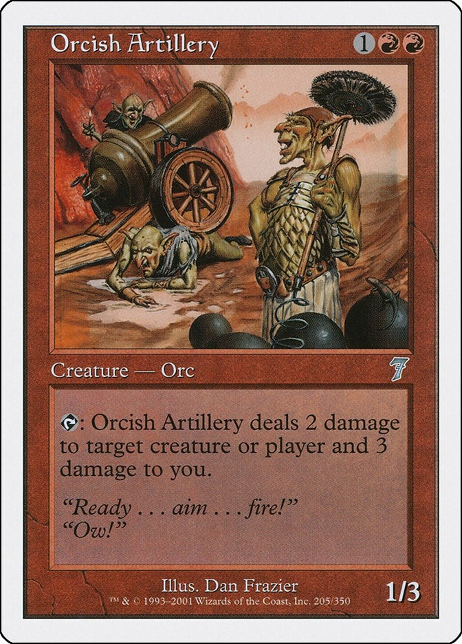 Orcish Artillery (205) [7ED] - MTG Single