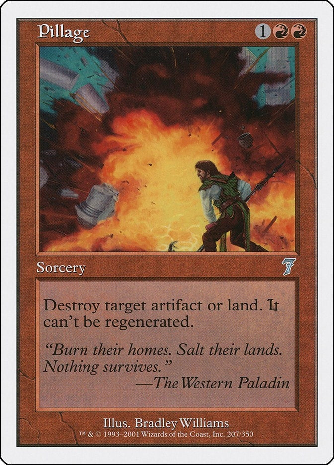 Pillage (207) [7ED] - MTG Single