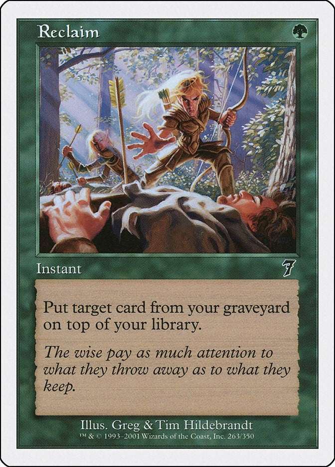 Reclaim (263) [7ED] - MTG Single