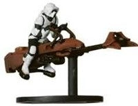 Scout Trooper on Speeder Bike - Star Wars Miniatures Sealed