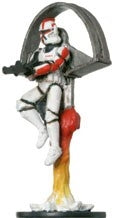 Aerial Clone Trooper Captain - Star Wars Miniatures Sealed