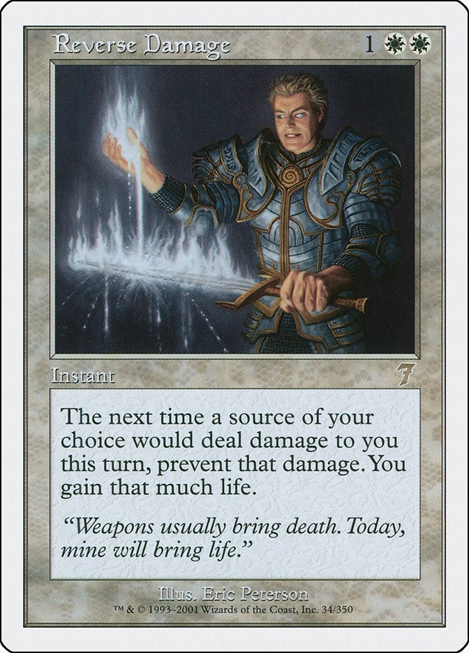 Reverse Damage (34) [7ED] - MTG Single
