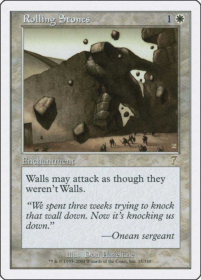 Rolling Stones (35) [7ED] - MTG Single
