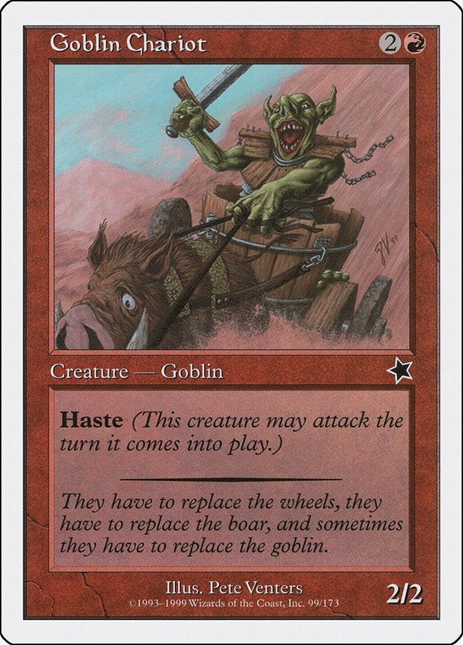 Goblin Chariot (99) [S99] - MTG Single