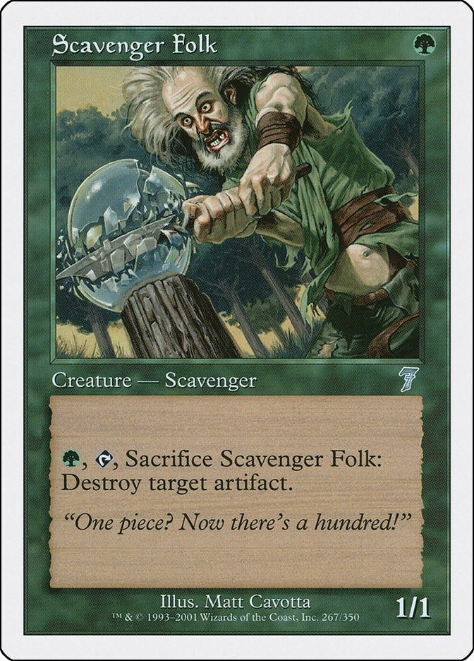 Scavenger Folk (267) [7ED] - MTG Single