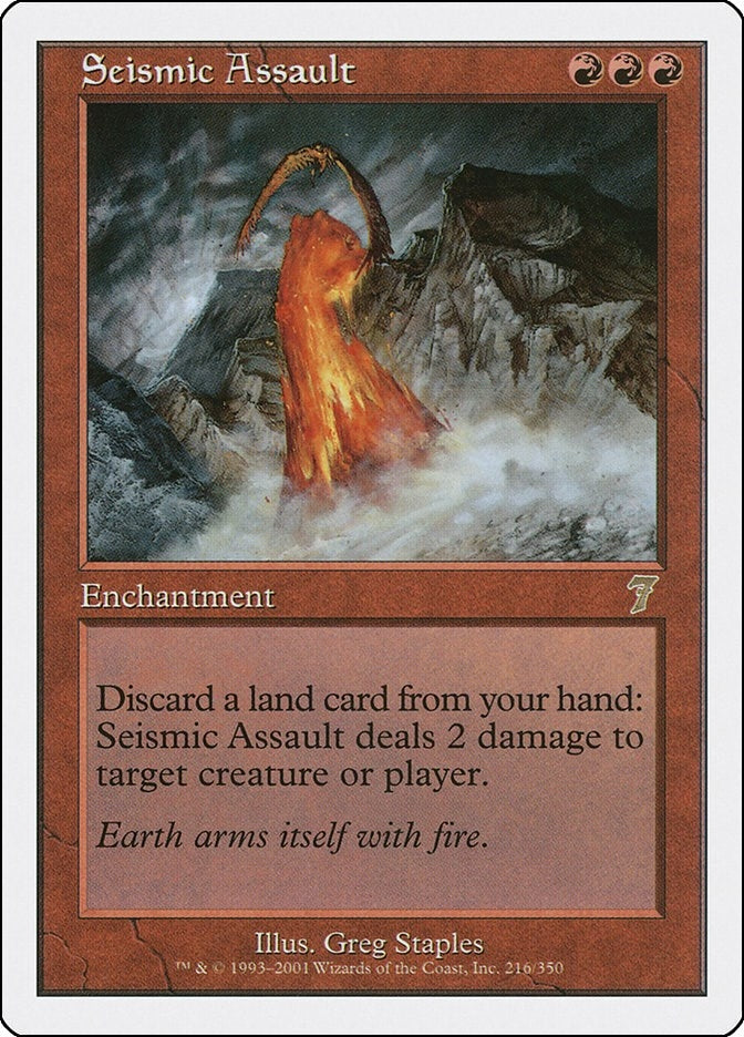 Seismic Assault (216) [7ED] - MTG Single
